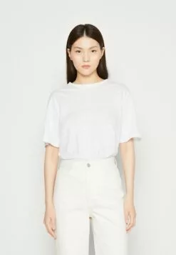 Selected Femme Slfvilja Tee - T-Shirts - Bright White