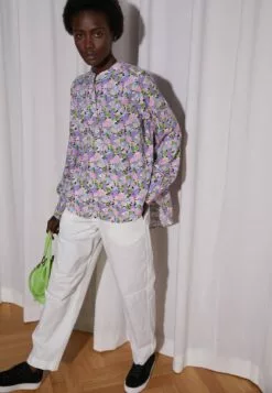 Selected Femme Slfjudita Long - Bluse - Violet Tulip