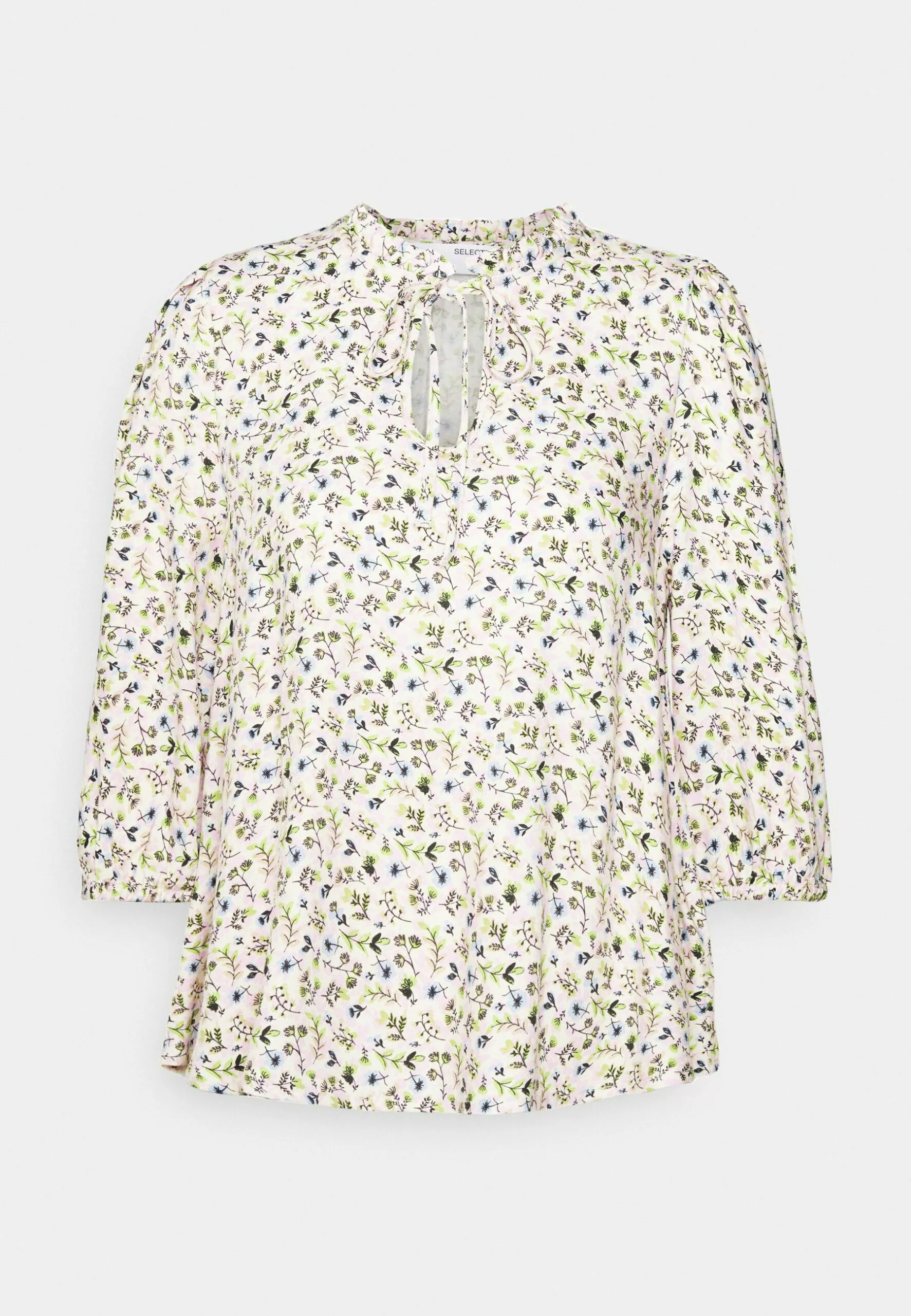 Selected Femme Slfcollins - Bluse - Birch 7 Selected Femme Slfcollins - Bluse - Birch - Bilde 7