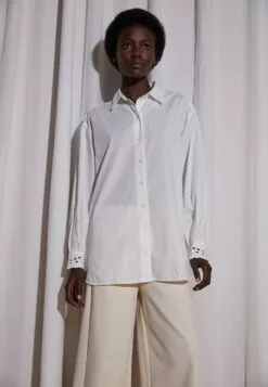 Selected Femme Susanna - Bluse - Bright White