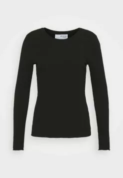 Selected Femme Slfanna Crew Neck Tee- Topper Langermet - Black 9 Selected Femme Slfanna Crew Neck Tee- Topper Langermet - Black -Selected Femme Butikk 0bec5fa75d0c408cb107d737e496e3ad