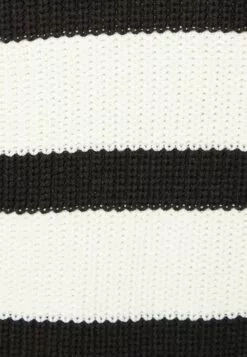 Selected Femme Slfbloomie O Neck - Strikkegenser - Snow White/Black -Selected Femme Butikk 13178c2eabdd42aca82fa136f0638bbf