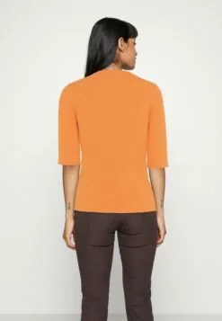 Selected Femme Slfmala O Neck - T-Shirts - Papaya -Selected Femme Butikk 1e789af14b074358a1ba3ff36398e31a