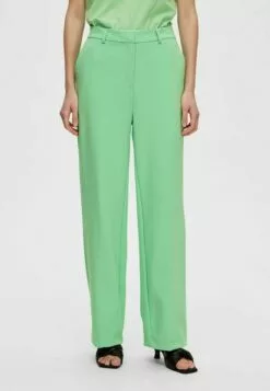 Selected Femme Myla Wide- Bukse - Absinthe Green