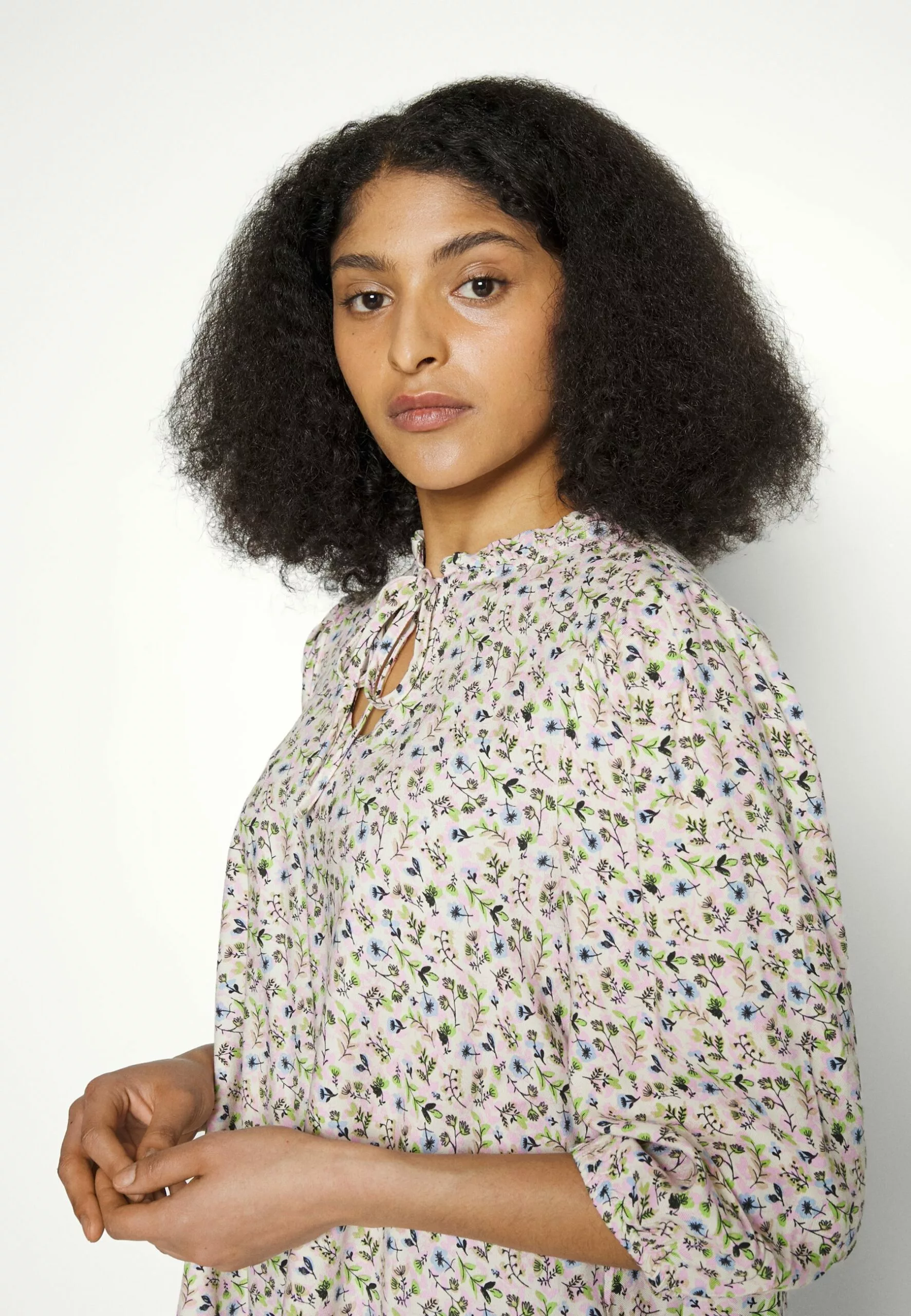 Selected Femme Slfcollins - Bluse - Birch 6 Selected Femme Slfcollins - Bluse - Birch - Bilde 6