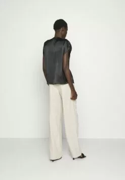 Slftania Eliana Wide Pant Tall - Bukse - Beige -Selected Femme Butikk 2342c8deacf1473ebb2ef598a43ea311