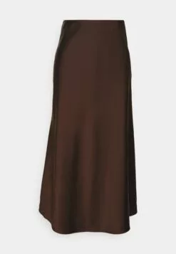 Selected Femme Slflena Midi Skirt - A-Line Skjørt - Java -Selected Femme Butikk 24666404b08544e68c315f728aaa300f
