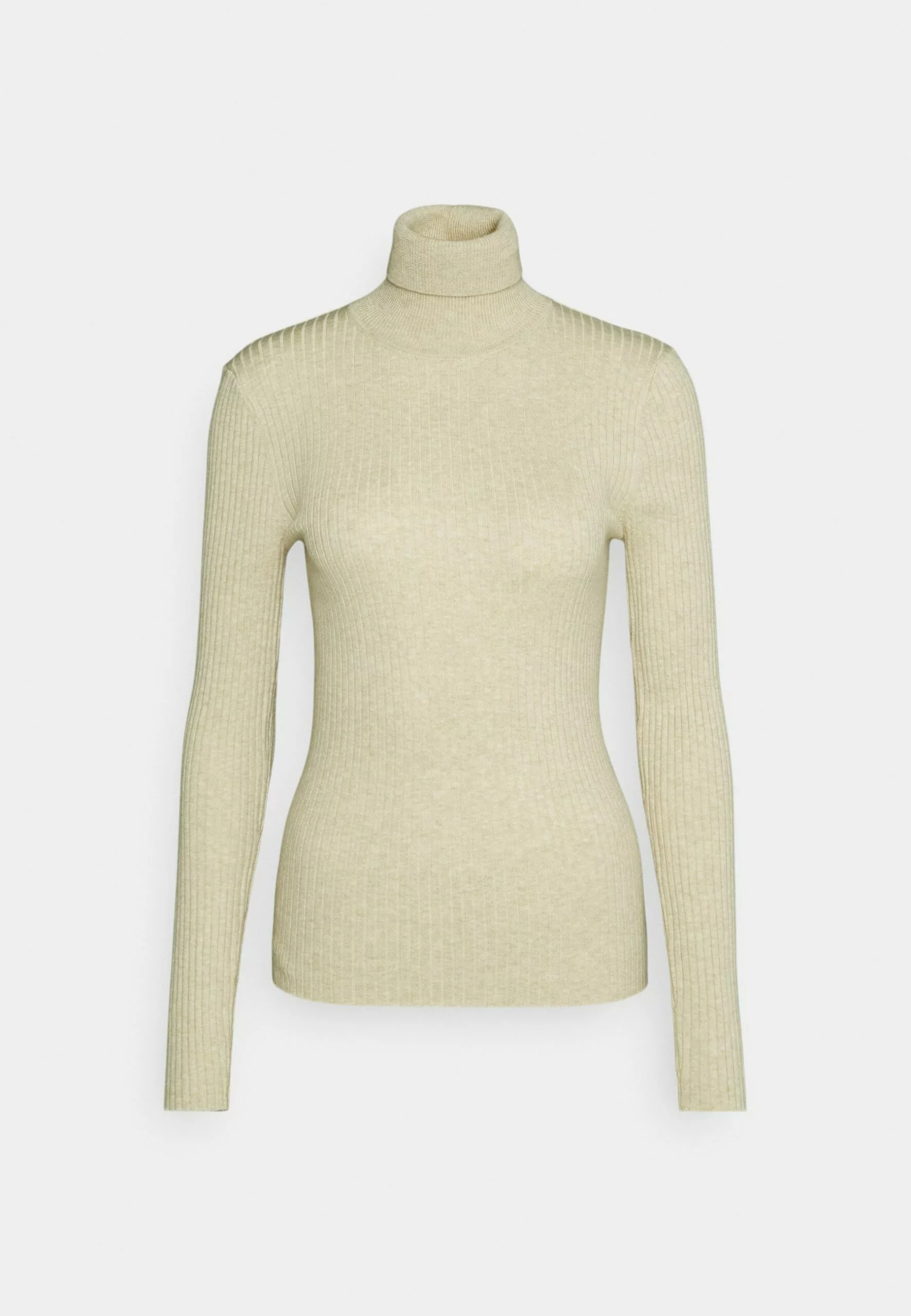 Selected Femme Slflydia Costa Rollneck - Strikkegenser - Birch 5 Selected Femme Slflydia Costa Rollneck - Strikkegenser - Birch - Bilde 5