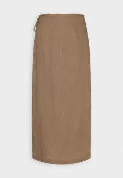 Selected Femme Slfeloisa Ankle Wrap Skirt - Omslagsskjørt - Tigers Eye -Selected Femme Butikk 2b37a0201df84eaf8e0e9ee36e48a4b7