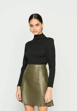 Selected Femme Slfbea Ls B Noos - Bluse - Black