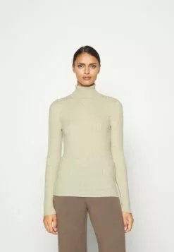 Selected Femme Slflydia Costa Rollneck - Strikkegenser - Birch