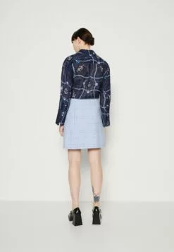 Selected Femme Slfthea Skirt - A-Line Skjørt - Blue Heron -Selected Femme Butikk 30ba6e8740db409184888742cad4f68d