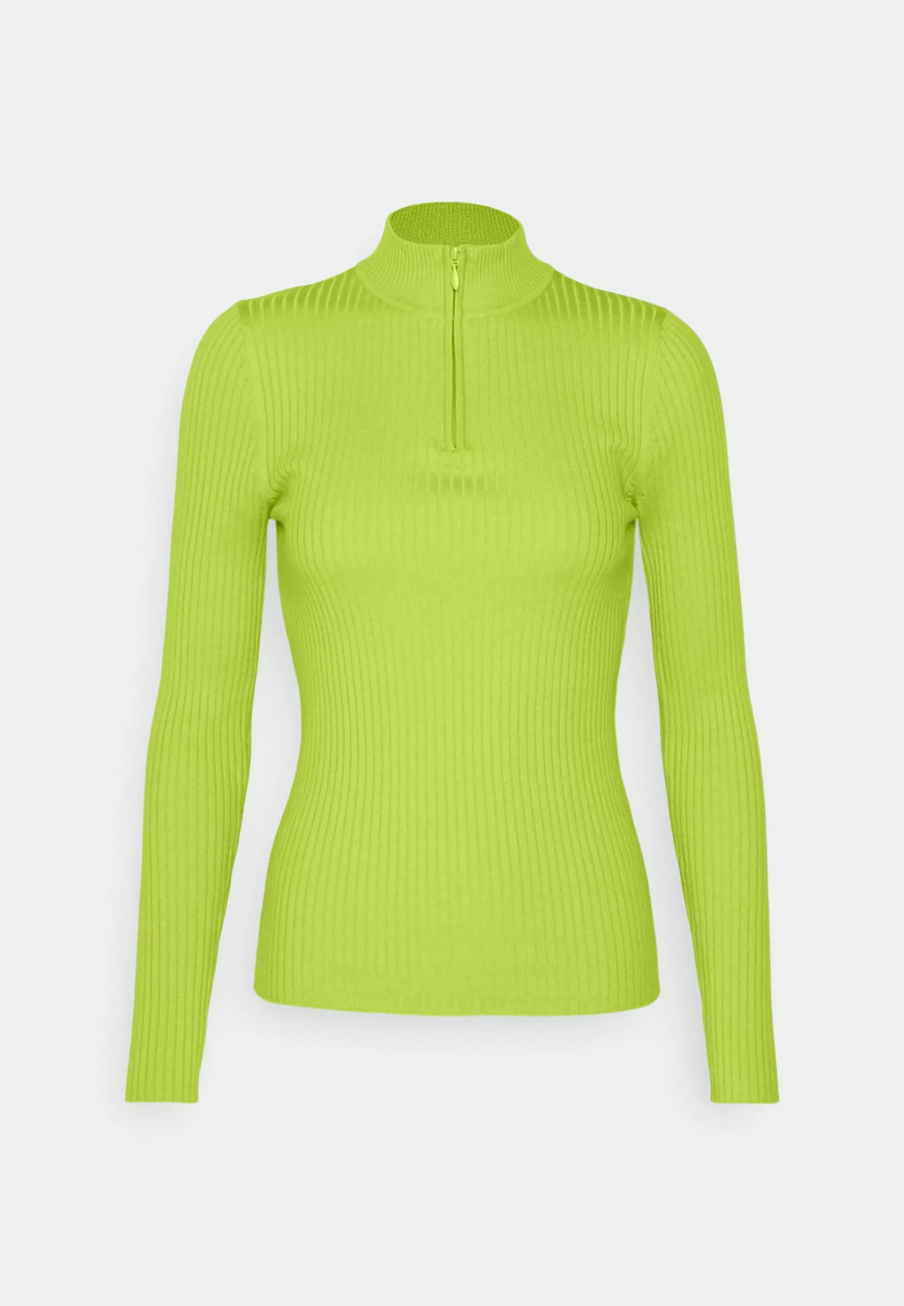 Selected Femme Slflydia Highneck Zip - Strikkegenser - Dark Citron 5 Selected Femme Slflydia Highneck Zip - Strikkegenser - Dark Citron - Bilde 5