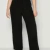 Slfviva Gulia Long Pant Curve - Bukse - Black