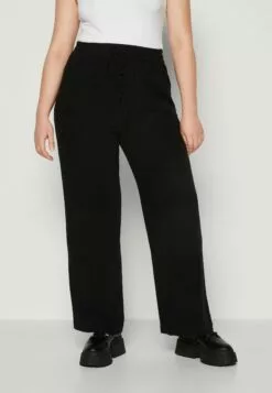 Slfviva Gulia Long Pant Curve - Bukse - Black