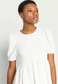 Selected Femme Janna Peplum - Bluse - Snow White -Selected Femme Butikk 37590be8c7b64b0c890b2f1f367419ee