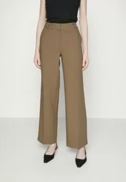 Selected Femme Slfrita Wide Pant - Bukse - Pine Bark