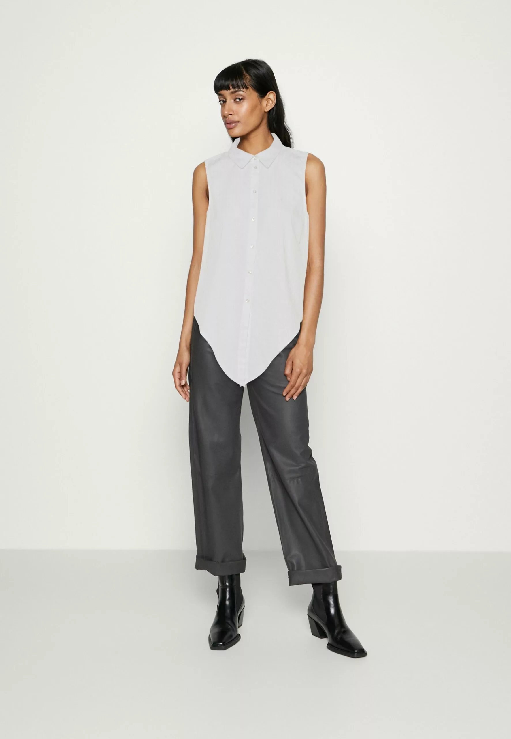 Selected Femme Slfamanza - Topper - Bright White 2 Selected Femme Slfamanza - Topper - Bright White - Bilde 2