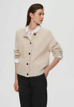 Selected Femme Slflulu LsNoos - Cardigan - Birch
