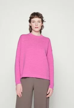 Selected Femme Slflaurina O Neck - Strikkegenser - Cyclamen