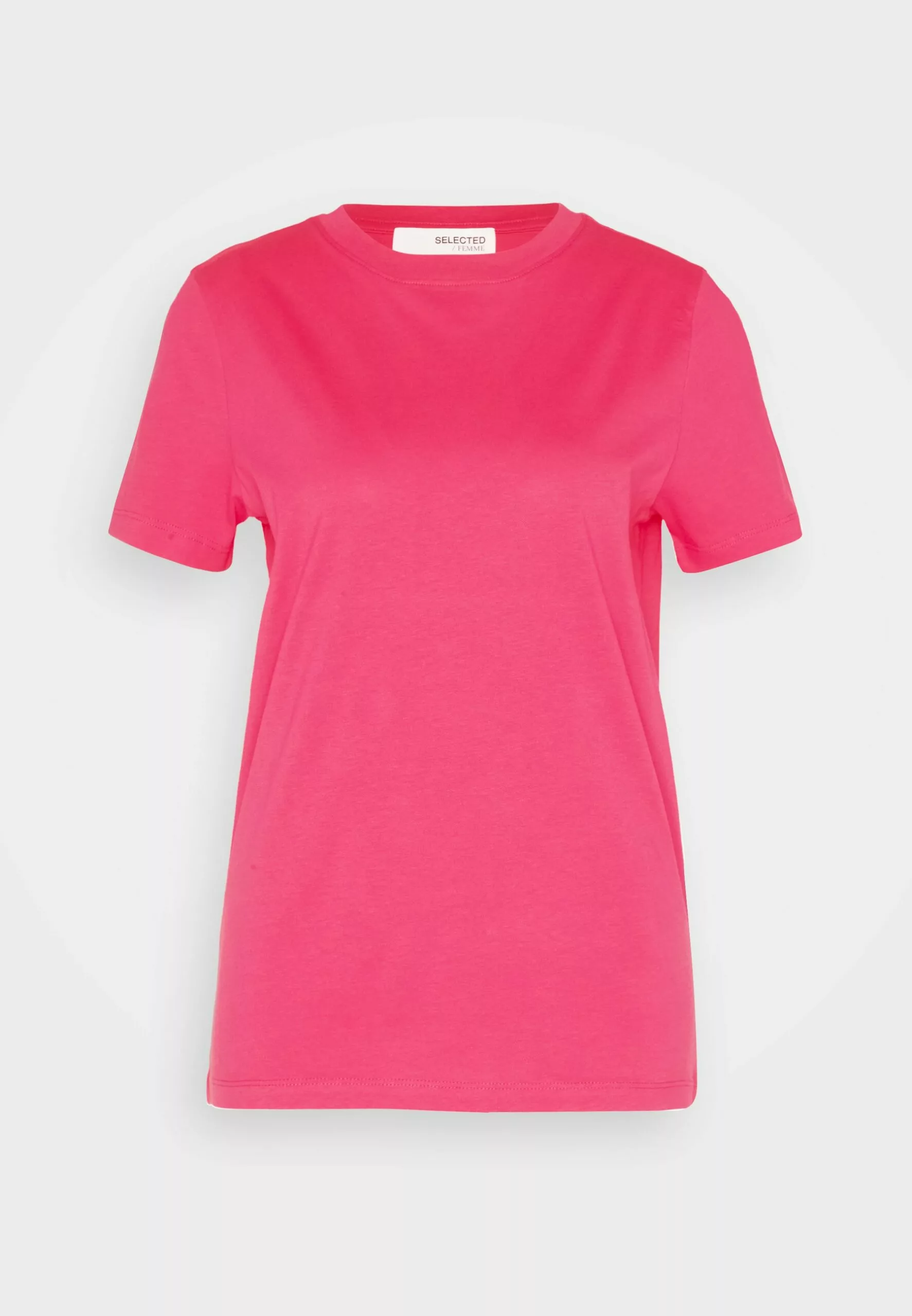 Selected Femme Slfmyessential Ss O-Neck Noos - T-Shirts - Peacock Pink 5 Selected Femme Slfmyessential Ss O-Neck Noos - T-Shirts - Peacock Pink - Bilde 5