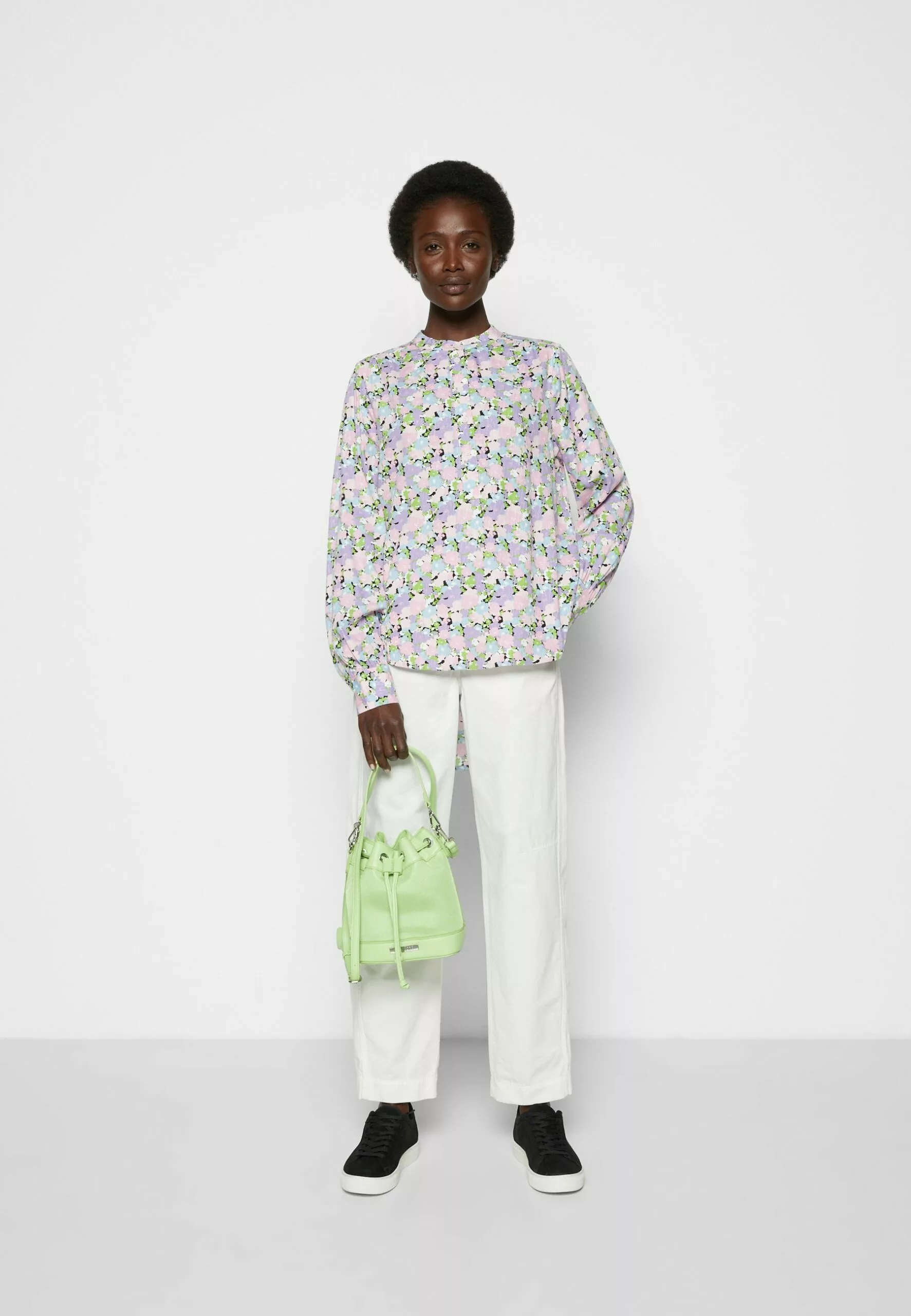 Selected Femme Slfjudita Long - Bluse - Violet Tulip 2 Selected Femme Slfjudita Long - Bluse - Violet Tulip - Bilde 2