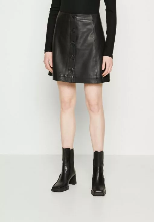 Selected Femme Slfdora Short Skirt - A-Line Skjørt - Black 8 Selected Femme Slfdora Short Skirt - A-Line Skjørt - Black -Selected Femme Butikk 55c1964dc7fc4ff8be0fc0dafeb17547