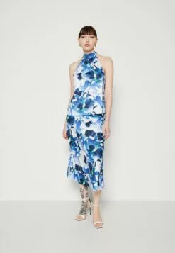 Selected Femme Slfrachelle Halter Neck- Topper - Royal Blue