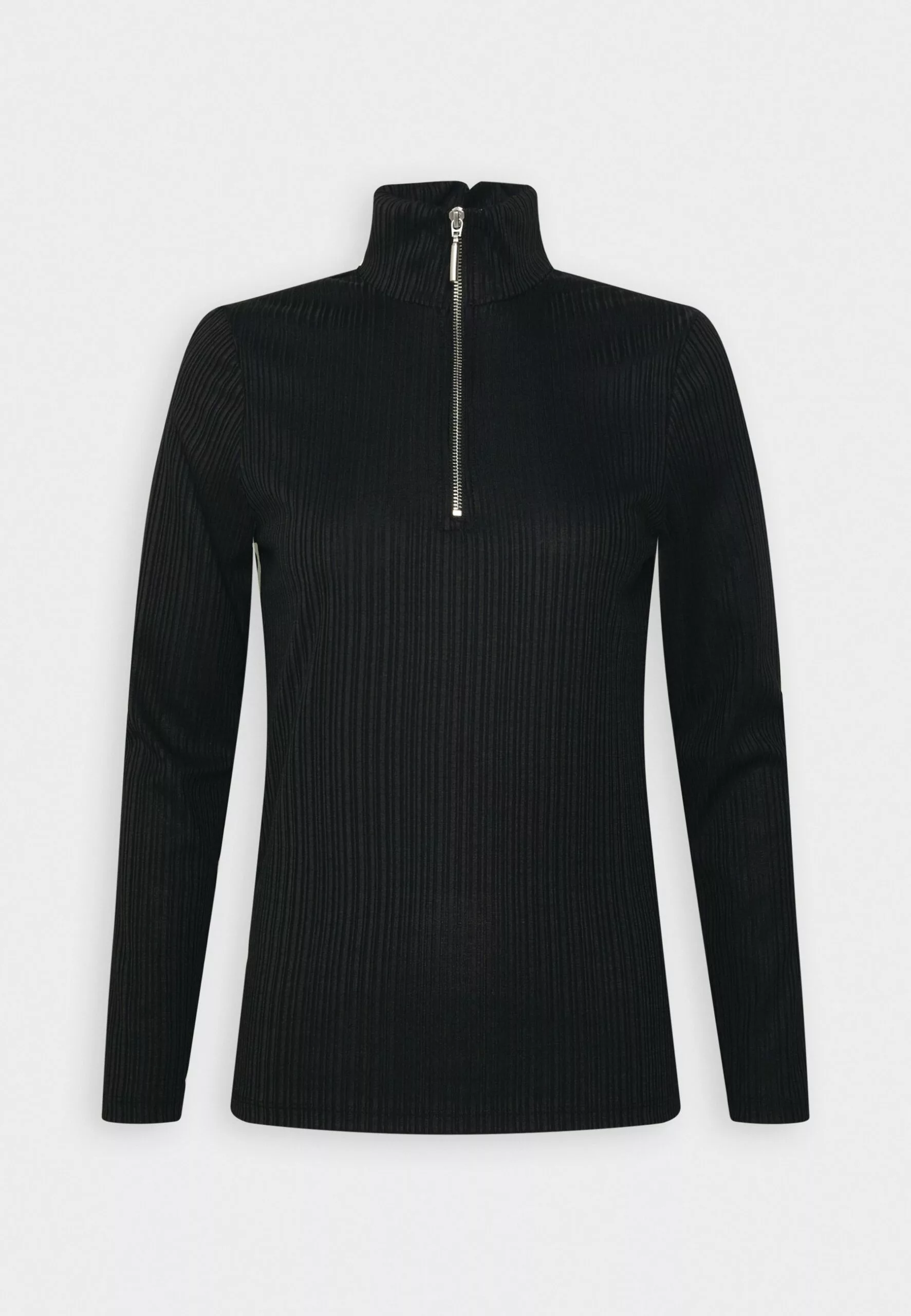 Selected Femme Slfjinaline Zipper Long - Topper Langermet - Black 4 Selected Femme Slfjinaline Zipper Long - Topper Langermet - Black - Bilde 4