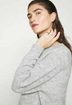 Selected Femme Slflulu LsNoos - Cardigan - Light Grey Melange 9 Selected Femme Slflulu LsNoos - Cardigan - Light Grey Melange -Selected Femme Butikk 5a8a13e8ad5641efa756fb627b958d6a