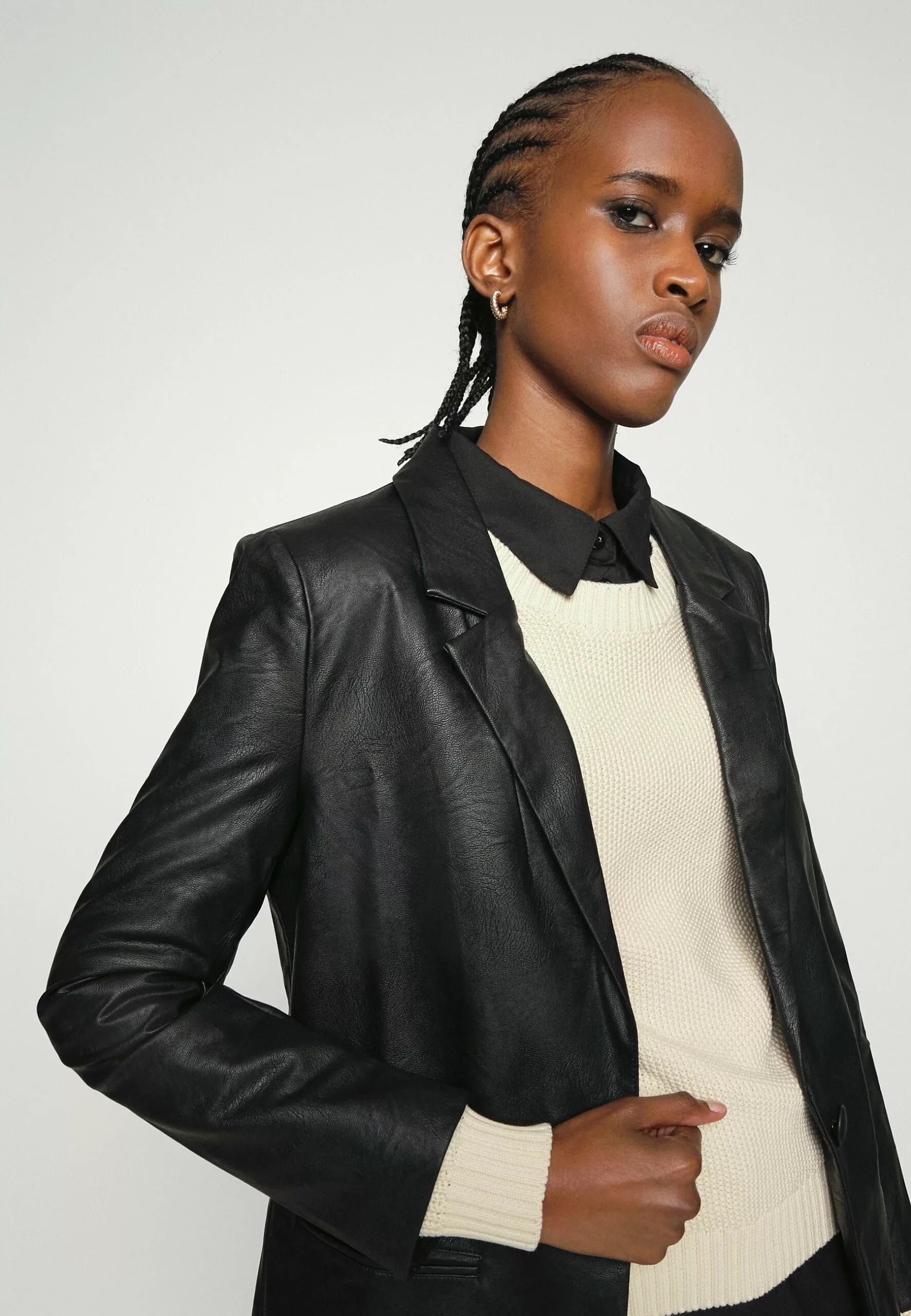 Selected Femme Strikkegenser - Birch 4 Selected Femme Strikkegenser - Birch - Bilde 4