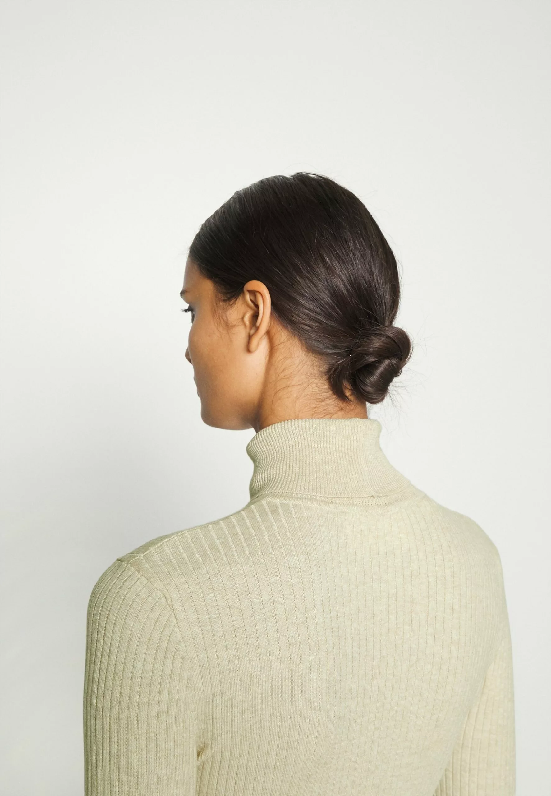 Selected Femme Slflydia Costa Rollneck - Strikkegenser - Birch 6 Selected Femme Slflydia Costa Rollneck - Strikkegenser - Birch - Bilde 6