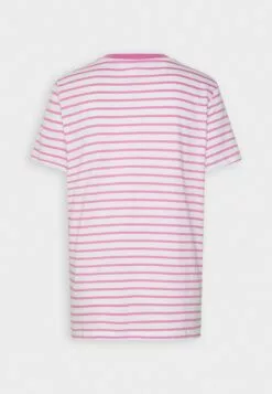 Selected Femme Slfmyessential Stripe O Neck Tee - T-Shirts Med Print - Cyclamen -Selected Femme Butikk 61ae9f5c4adf46a3bbdb3b9d53a8cc0e