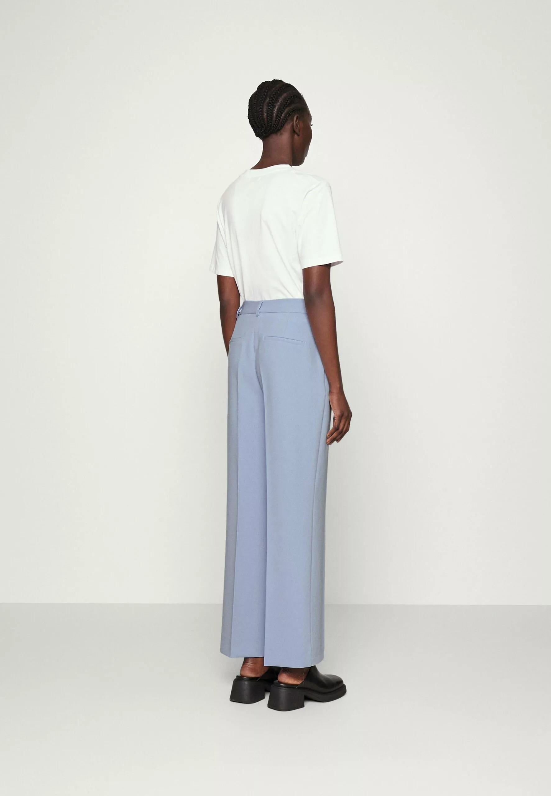 Selected Femme Myla Wide- Bukse - Blue Heron 3 Selected Femme Myla Wide- Bukse - Blue Heron - Bilde 3