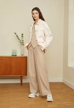 Selected Femme Slfrose Jacket - Jeansjakke - Peach Whip