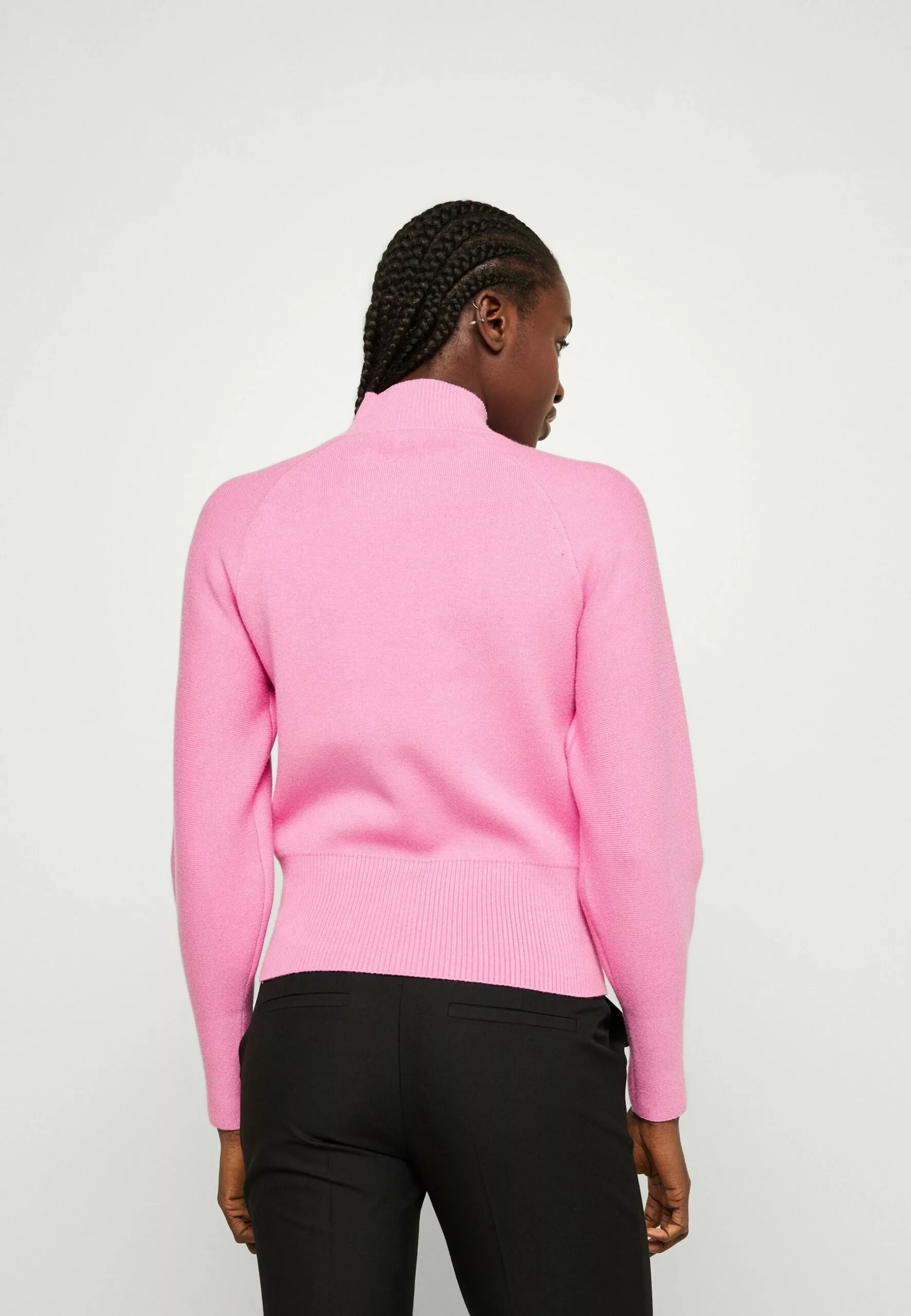 Selected Femme Highneck - Strikkegenser - Cyclamen 3 Selected Femme Highneck - Strikkegenser - Cyclamen - Bilde 3