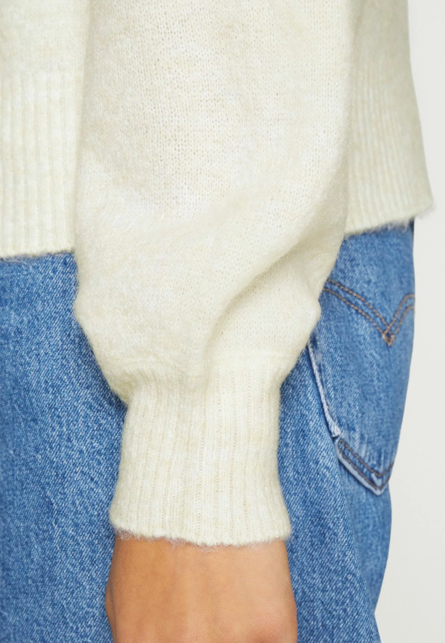 Selected Femme Slfmally Cardigan Camp - Cardigan - Birch 6 Selected Femme Slfmally Cardigan Camp - Cardigan - Birch - Bilde 6