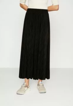 Selected Femme Slfsimsa Midi Skirt - Maxiskjørt - Black
