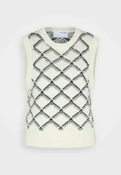Selected Femme Slfolivia Cropped Vest - Strikkegenser - Birch 10 Selected Femme Slfolivia Cropped Vest - Strikkegenser - Birch -Selected Femme Butikk 7dc7ad97b6914737a554f3a966d3b8ea
