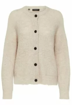 Selected Femme Slflulu LsNoos - Cardigan - Birch -Selected Femme Butikk 81adc67d52fe43a5919a6fee310e876c