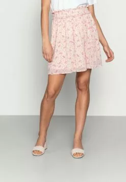 Selected Femme Slfsina Short Aop Skirt - Miniskjørt - Sandshell