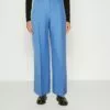 Selected Femme SlfelianaHw Wide Noos - Bukse - Ultramarine