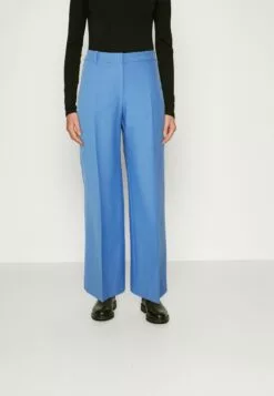 Selected Femme SlfelianaHw Wide Noos - Bukse - Ultramarine