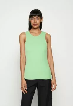 Selected Femme Slfanna O-Neck Tank Noos - Topper - Absinth Green