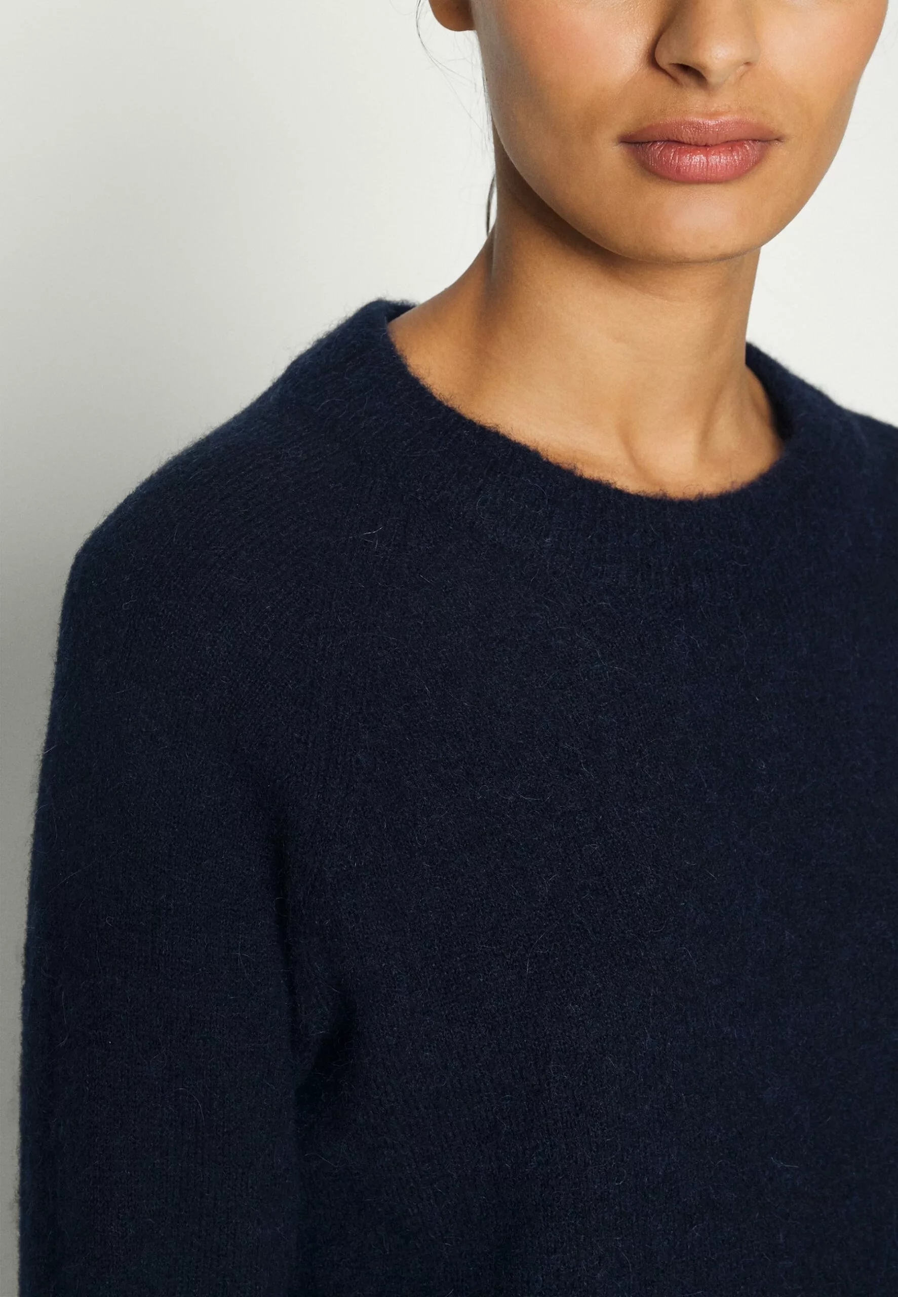 Selected Femme Slflulu Ls O-Neck B - Strikkegenser - Dark Sapphire/Melange 5 Selected Femme Slflulu Ls O-Neck B - Strikkegenser - Dark Sapphire/Melange - Bilde 5