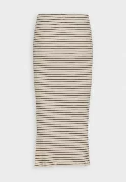 Selected Femme Slftamara Midi Striped Skirt - Blyantskjørt - Sandshell/Black 11 Selected Femme Slftamara Midi Striped Skirt - Blyantskjørt - Sandshell/Black -Selected Femme Butikk a1c83225f57e4ba0ae44b7fb64e37433