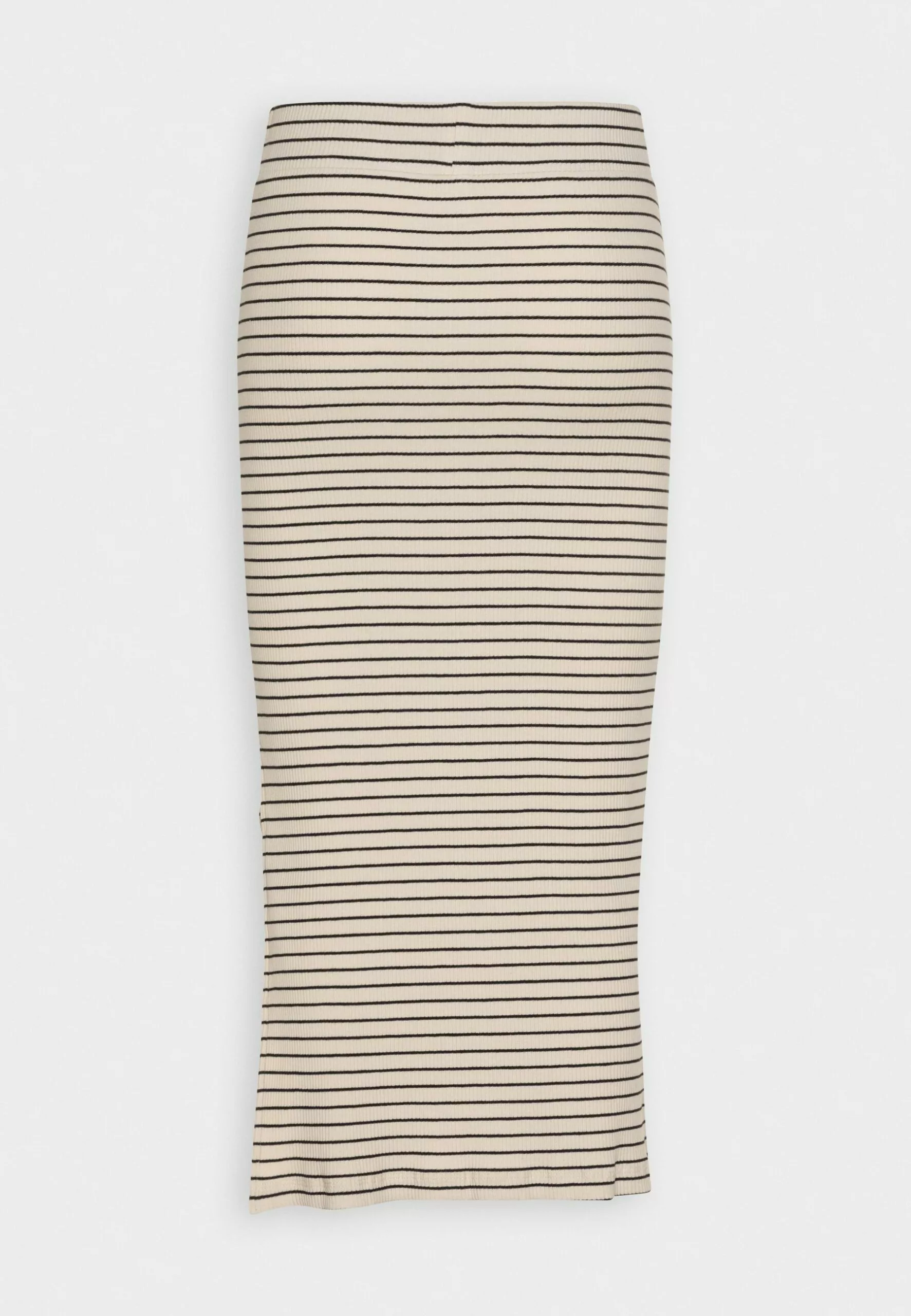Selected Femme Slftamara Midi Striped Skirt - Blyantskjørt - Sandshell/Black 6 Selected Femme Slftamara Midi Striped Skirt - Blyantskjørt - Sandshell/Black - Bilde 6