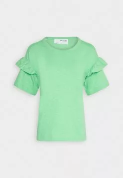 Selected Femme Slfrylie Florence Tee - T-Shirts Med Print - Absinth Green -Selected Femme Butikk aa7b61b1f35e48528ceae0b2c93ac088