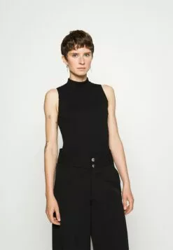 Selected Femme Slfirma High Neck- Topper - Black