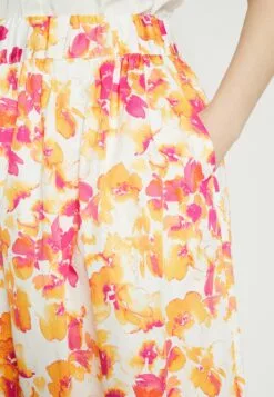 Selected Femme Slfdorita Midi Skirt - A-Line Skjørt - Papaya -Selected Femme Butikk abfb988cd84b47feaddfa6c2b08c6412